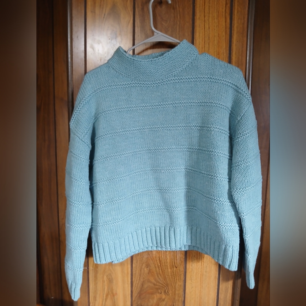 Wrap LONDON Women's Blue Sweater